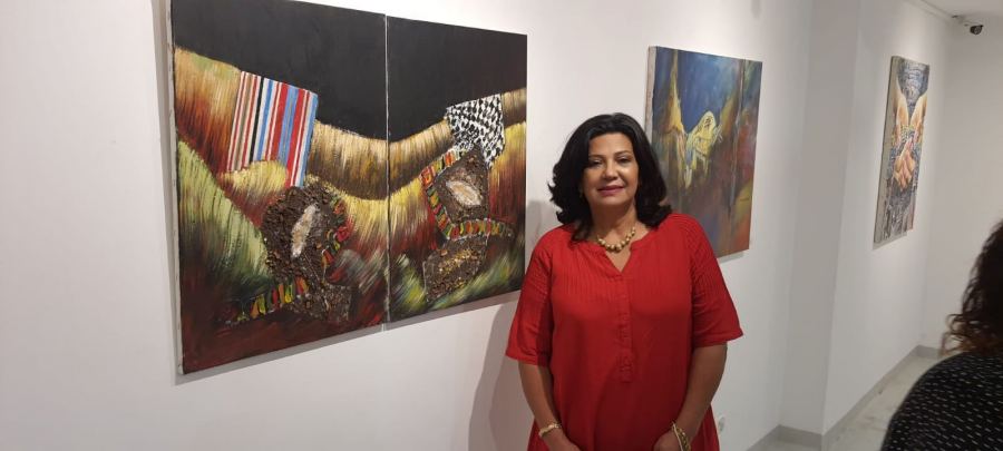 جمعية ابداع تفتتح معرض 